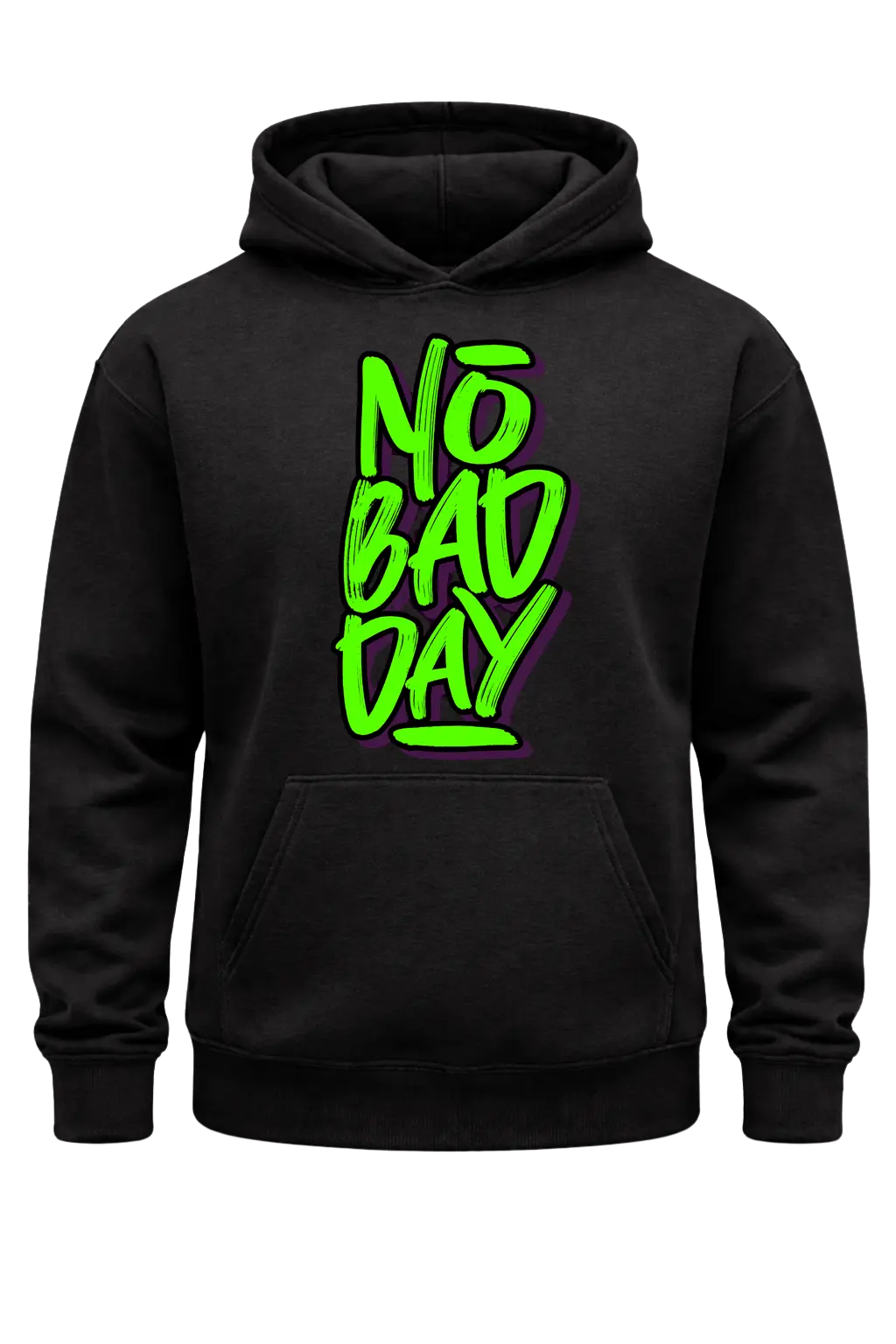 No Bad Day Black Hoodie