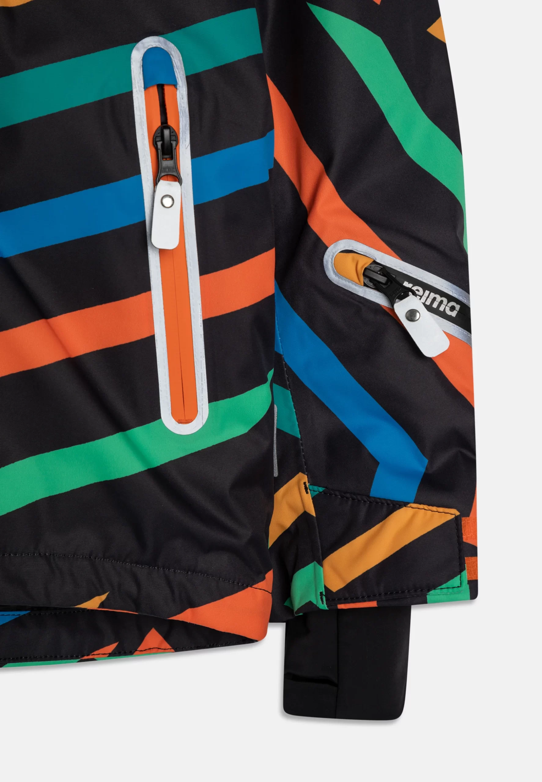Color Striped Kids Jacket - Image 3